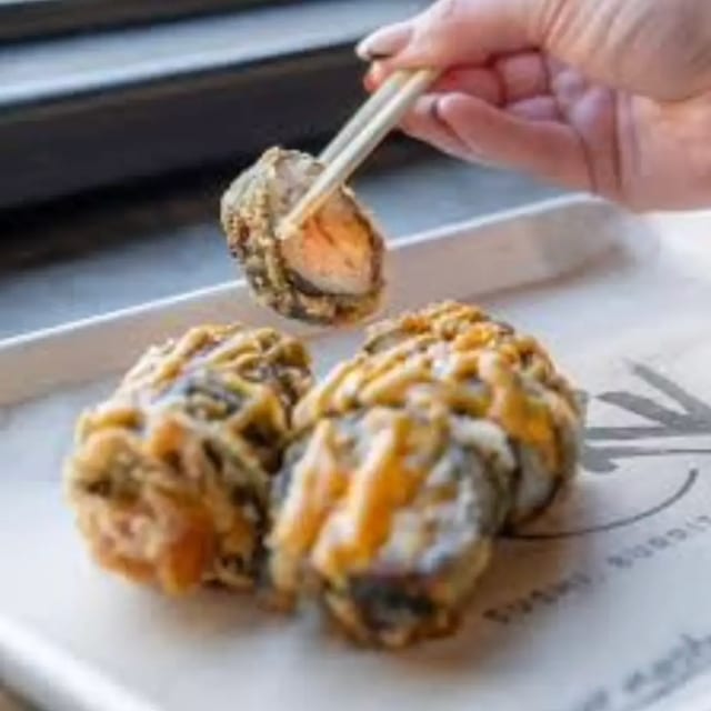 Japanese Bagel Tempura.