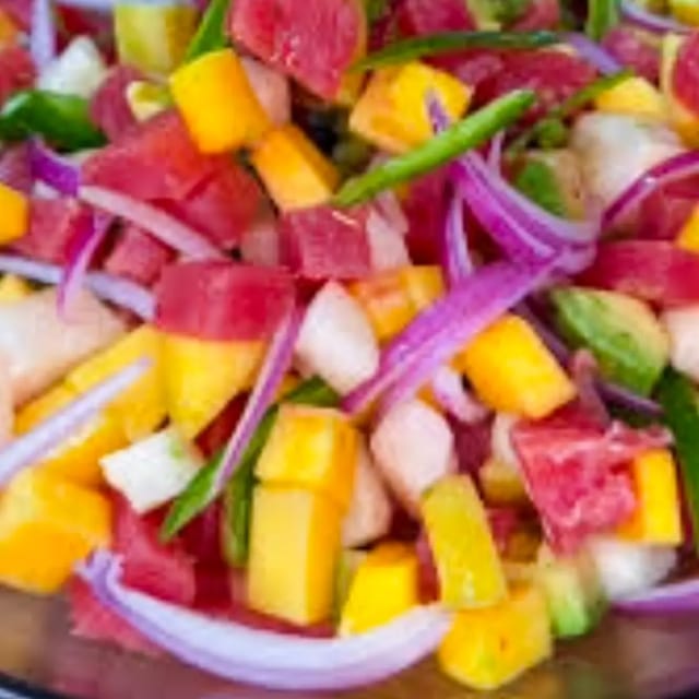 Mango Tuna Salad.