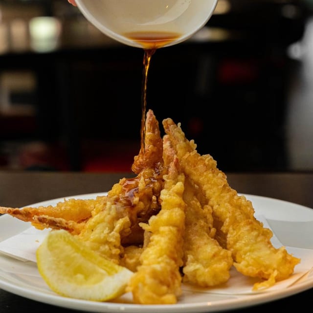Shrimp Tempura Appetizer.