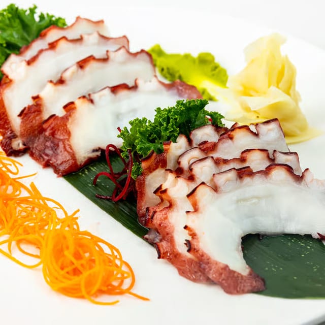 Octopus Sashimi.