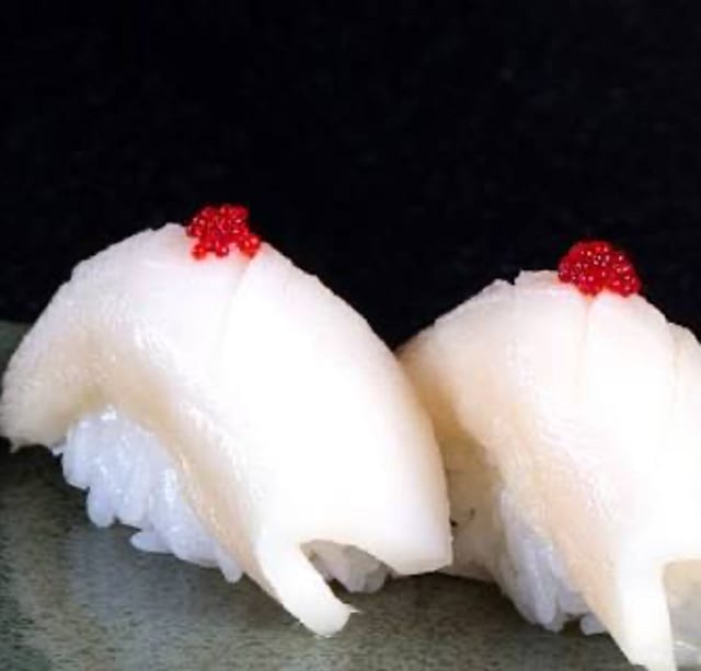 White Tuna Escolar Sushi.