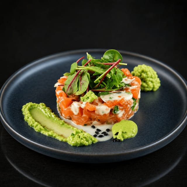 Salmon Tartare.