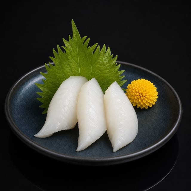 Calamari Sashimi.