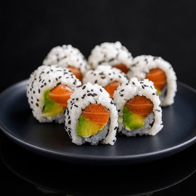 Salmon Avocado Roll.