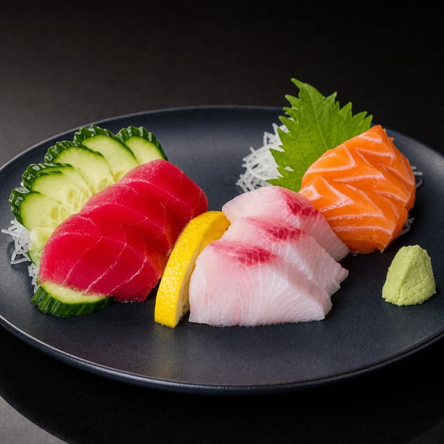 Sashimi Appetizer.