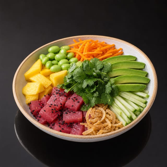 Tuna Poke Bowl.
