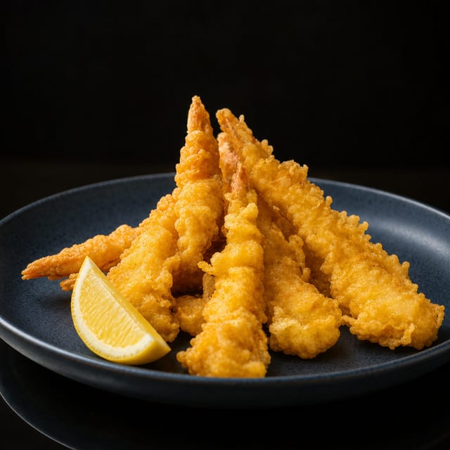 Shrimp Tempura Appetizer.