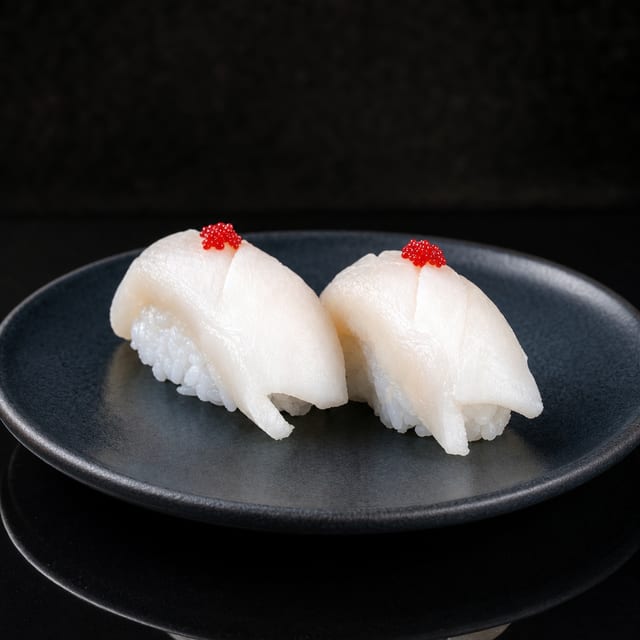 White Tuna Escolar Sushi.