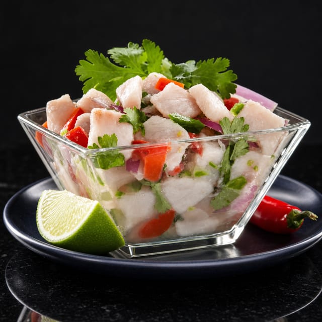 Asian Ceviche.