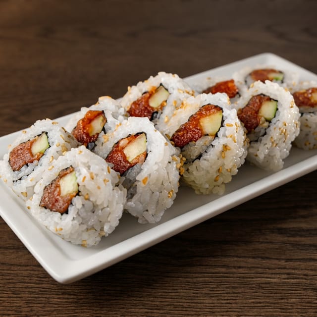 Spicy Tuna Roll.