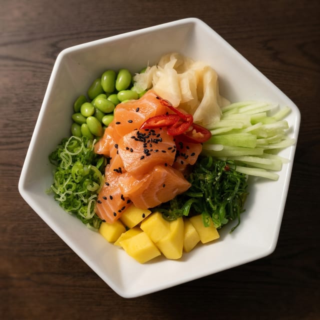 Salmon Poke Bowl.