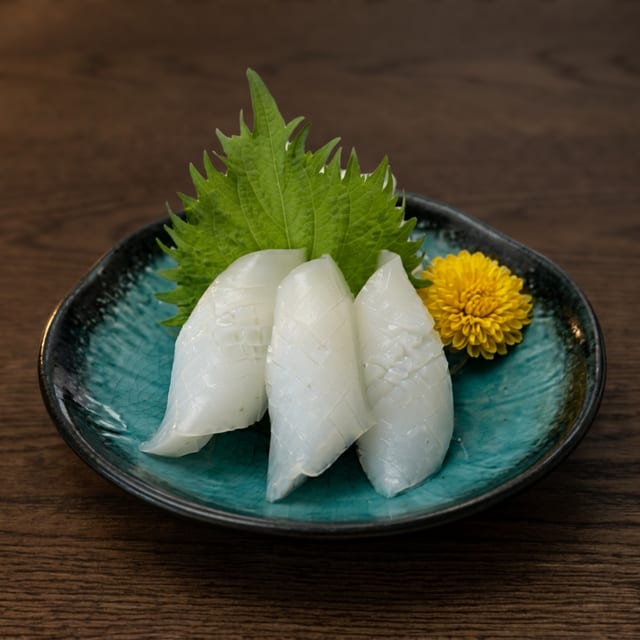 Calamari Sashimi.