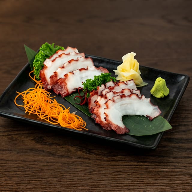 Octopus Sashimi.