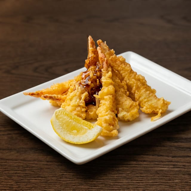 Shrimp Tempura Appetizer.