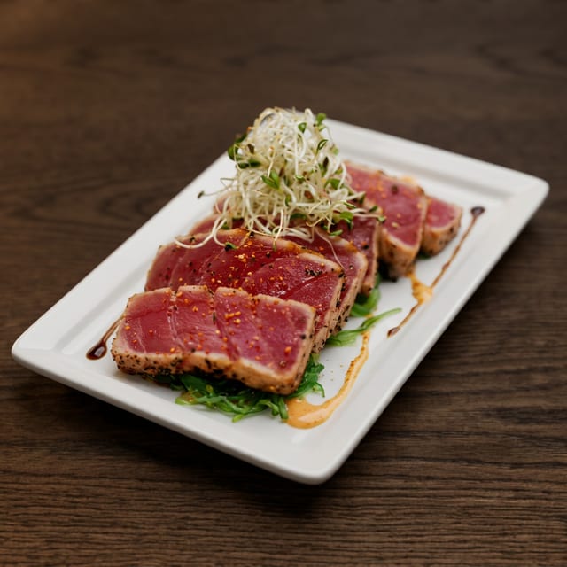 Seared Ahi Tuna.